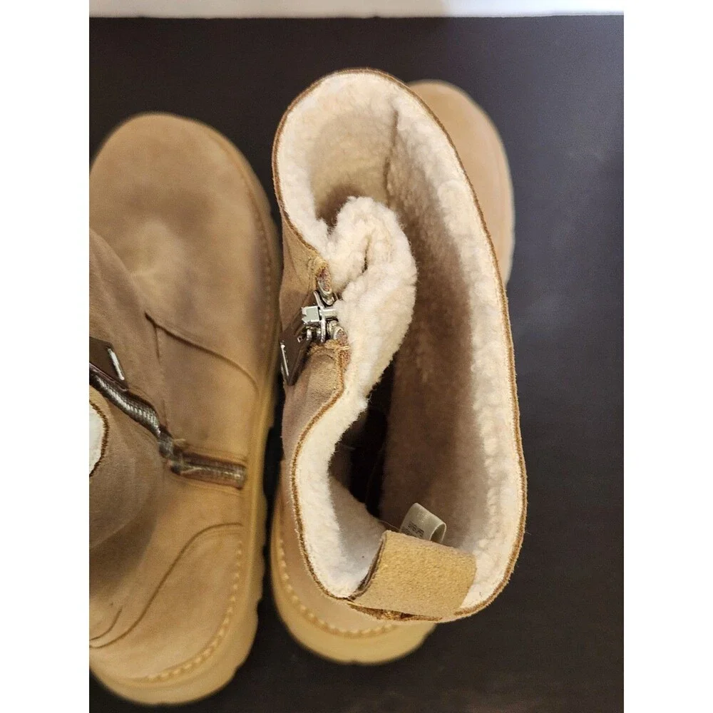 Sz 10 - Blondo Waterproof Brown Suede Boot